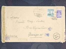 CL25 Enveloppe + Timbre Italie 1944