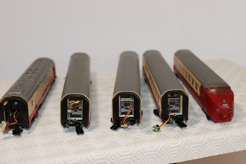 Märklin Modellini di ferrovie: Märklin TEE ( 569 ) – Usato da Kerzers venduto da Winu64 6