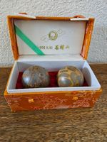 Nuwa Stein Kugeln Schatulle "Klangkugeln" Qui Gong Yoga Zen