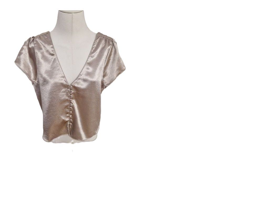 Zara Tops: Schönes Top, Gr. L champagnerfarben – Neuf avec emballage d'origine à Glattbrugg par majuska01 1