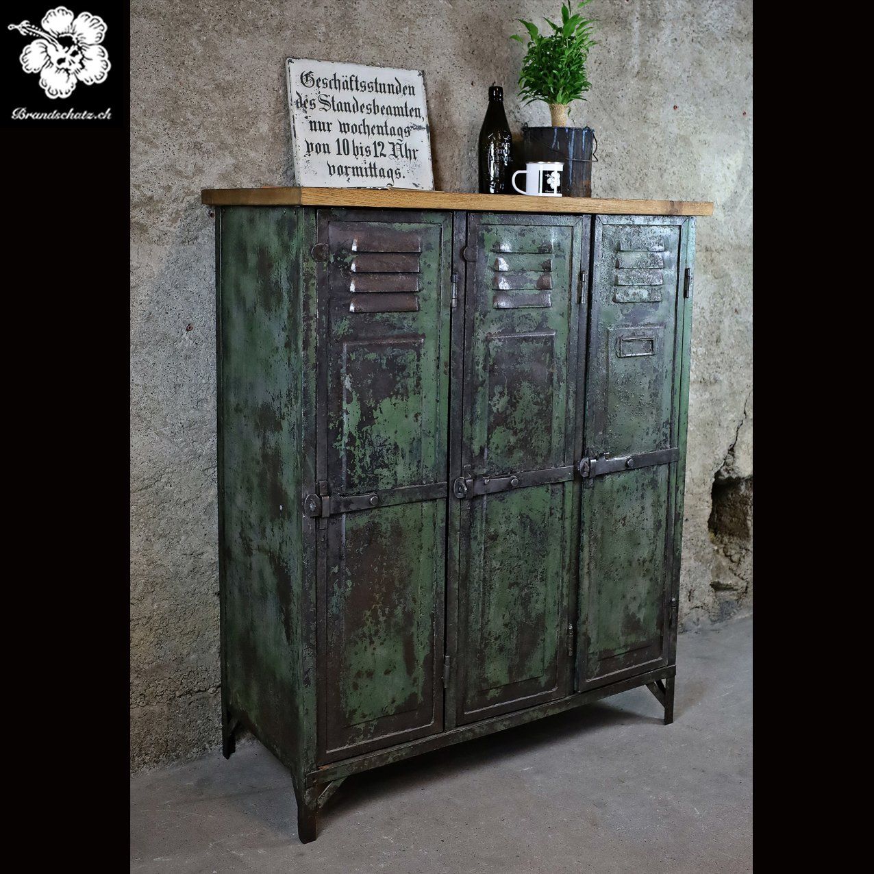 Cassettiere: Gantois Kommode / Sideboard / Vorratsschrank / Halb-Spind – Usato da Birrwil venduto da brandschatz_birrwil 2