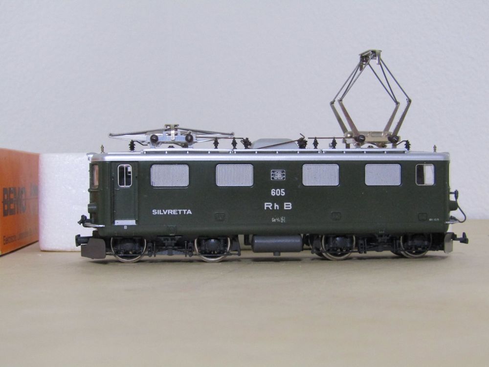 Bemo Modelleisenbahnen: Bemo Ge 4/4 I grün 605 digital – Gebraucht aus Lalden von Peschere 3