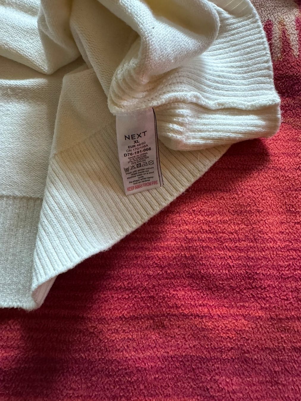 Next Pulls & Sweat-shirts: Pullover NEXT-ecru-XL (48/50) – D'occasion à Watt par Rog48 3