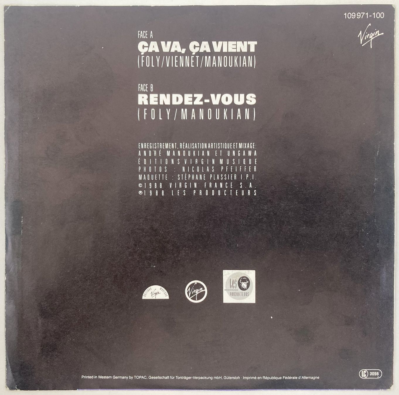 Vinyles: LIANE FOLY - CA VA, CA VIENT – D'occasion à Bottens par hotter-than-hell 1