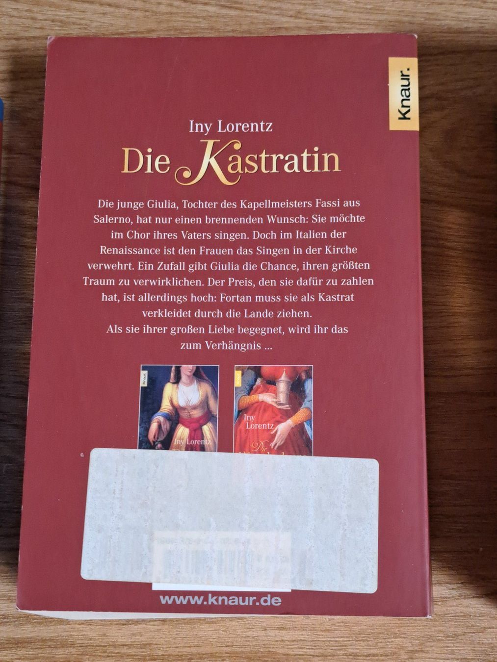 Libri: 3 Romane von Iny Lorentz – Usato da Unterseen venduto da Kanica 5