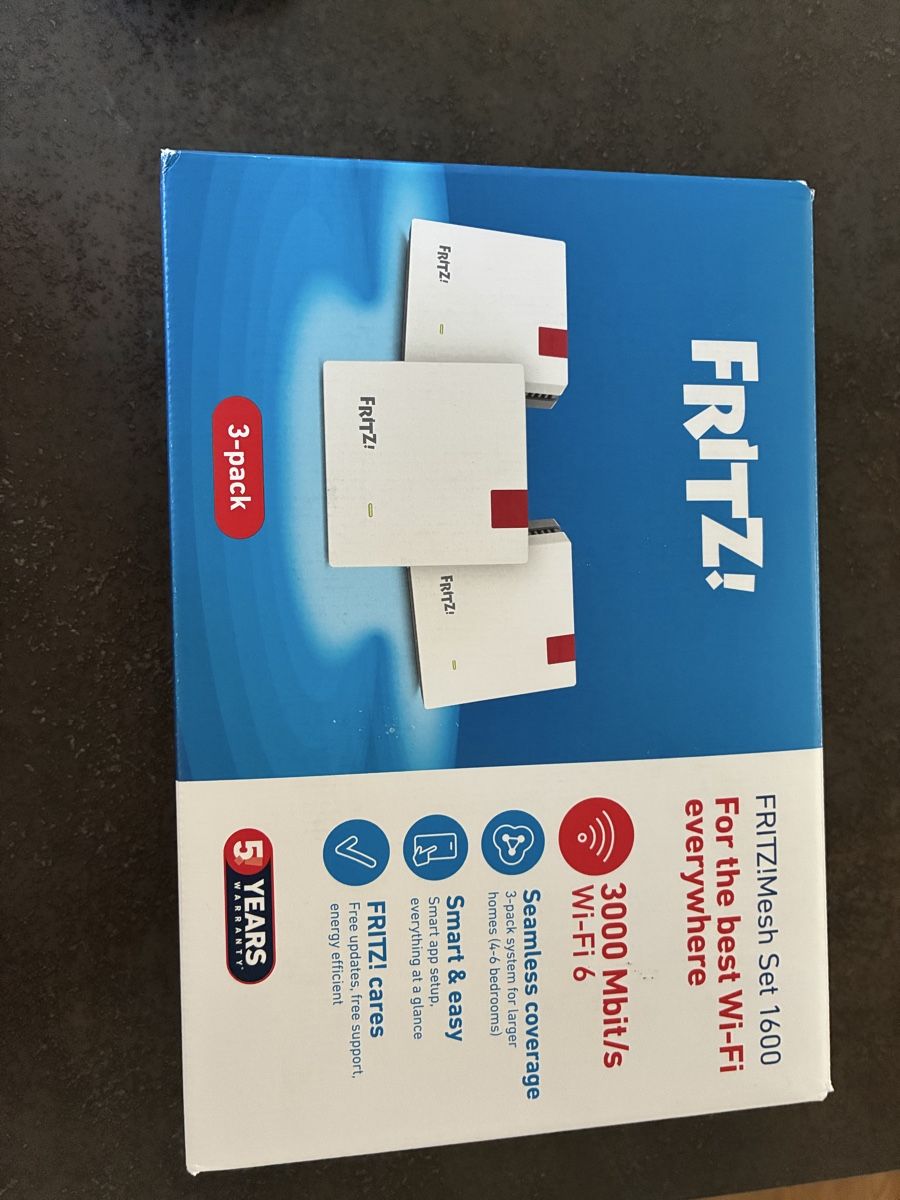 WiFi: Fritz! Mesh Set 1600 3000 Mbit/s – D'occasion à Allschwil par maxlobo80