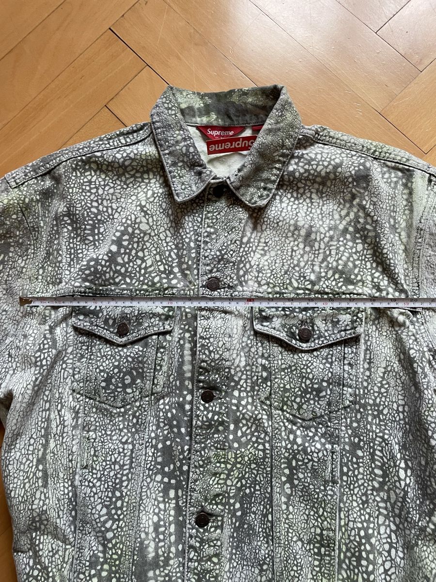 Supreme Giacche: Supreme Crackle Denim Trucker Jacket Gr. XL – Nuovo e nell'imballaggio originale da Zürich venduto da kuengka 5