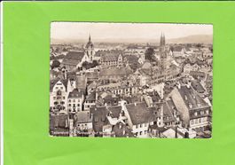 Basel-Teilansicht mit Rathaus und Münster