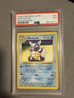 1999 POKEMON GAME #42 WARTORTLE SHADOWLESS PSA 7!
