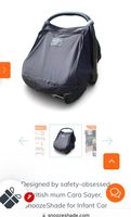 SnoozeShade UV-Schutz für Babyautositze
