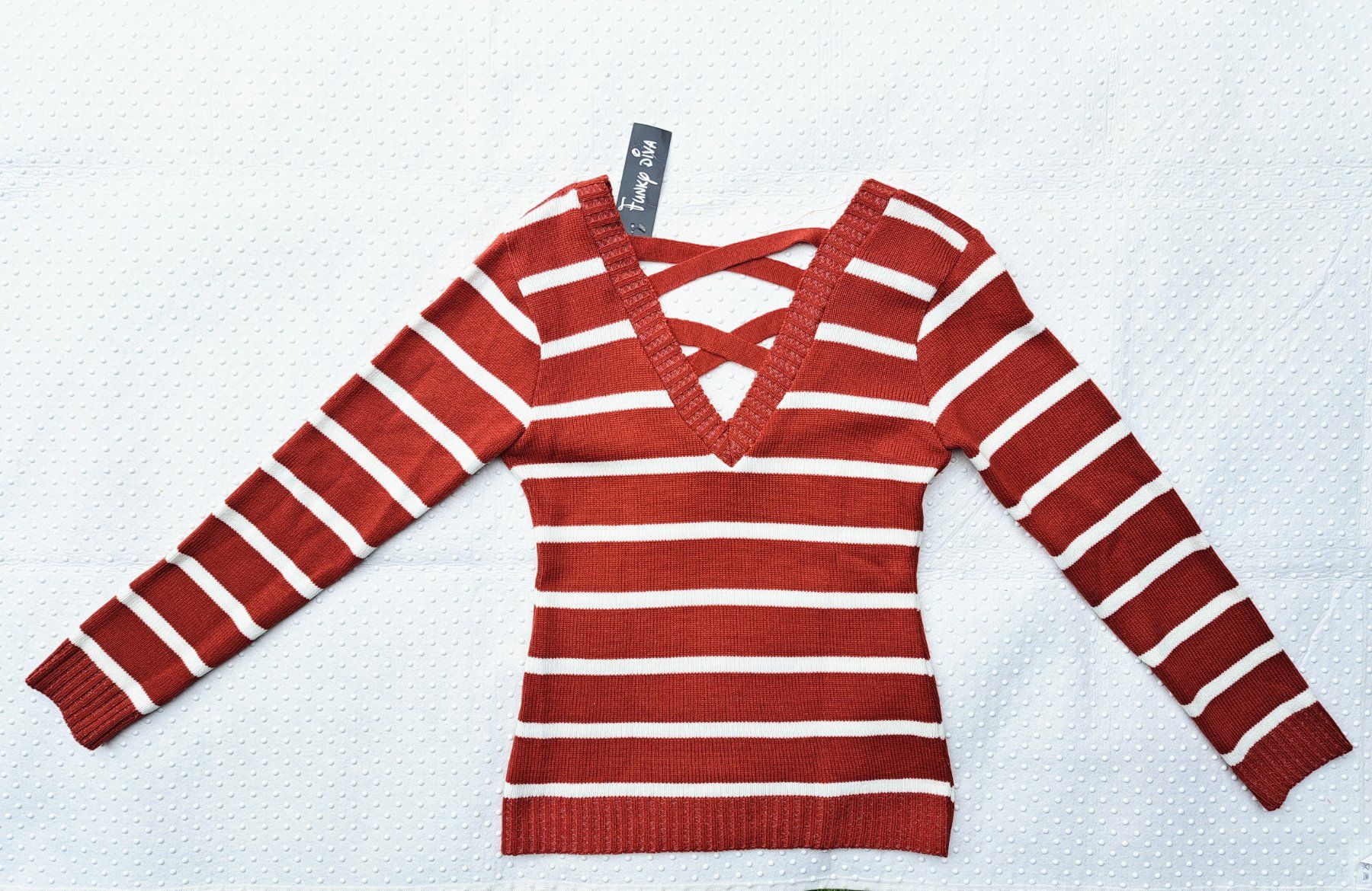 Pulls & Sweat-shirts: NEU! Pullover gestreift, "Funky Diva" Grösse M – Neuf (Voir description) à Gysenstein par joshuas81 4