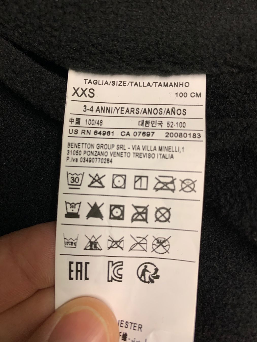 Benetton Vestes & Manteaux: WINTER JACKET BENETTON – Neuf avec emballage d'origine à Zürich par LoveFashion76 5