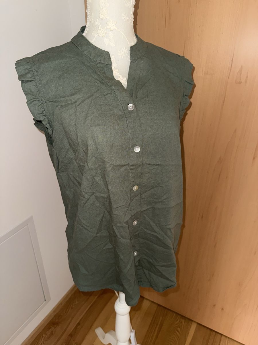 Blusen: Leinen Bluse – Neu (gemäss Beschreibung) aus Itingen von jessi811