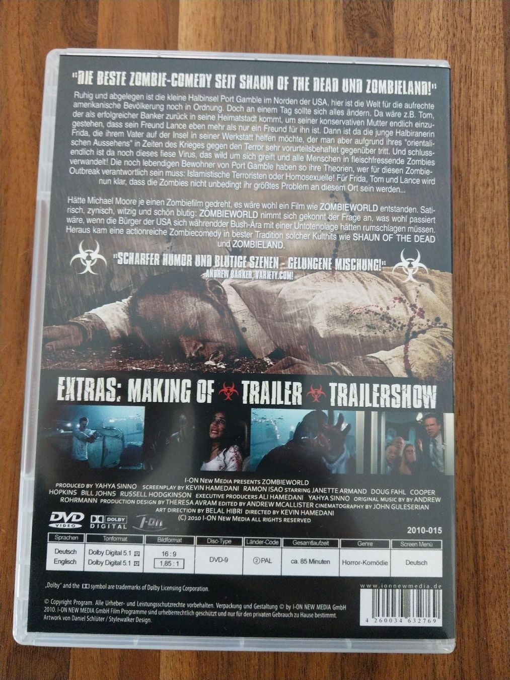 Alle DVDs: DVD - Zombieworld (2009) – Gebraucht aus Rheinfelden von FilmAuktion 1