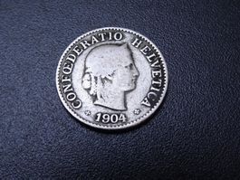 5 Rappen 1904 ab Fr. 5.--