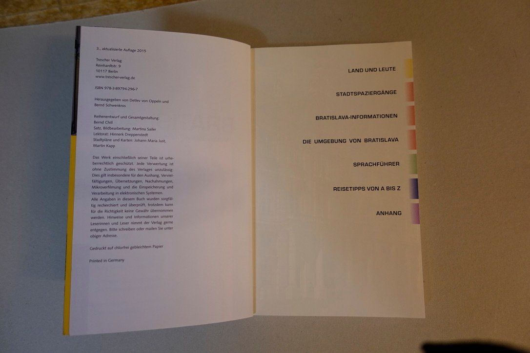 Libri: Reiseführer Bratislava und Zahorie – Usato da Chur venduto da JennyAlexander 2