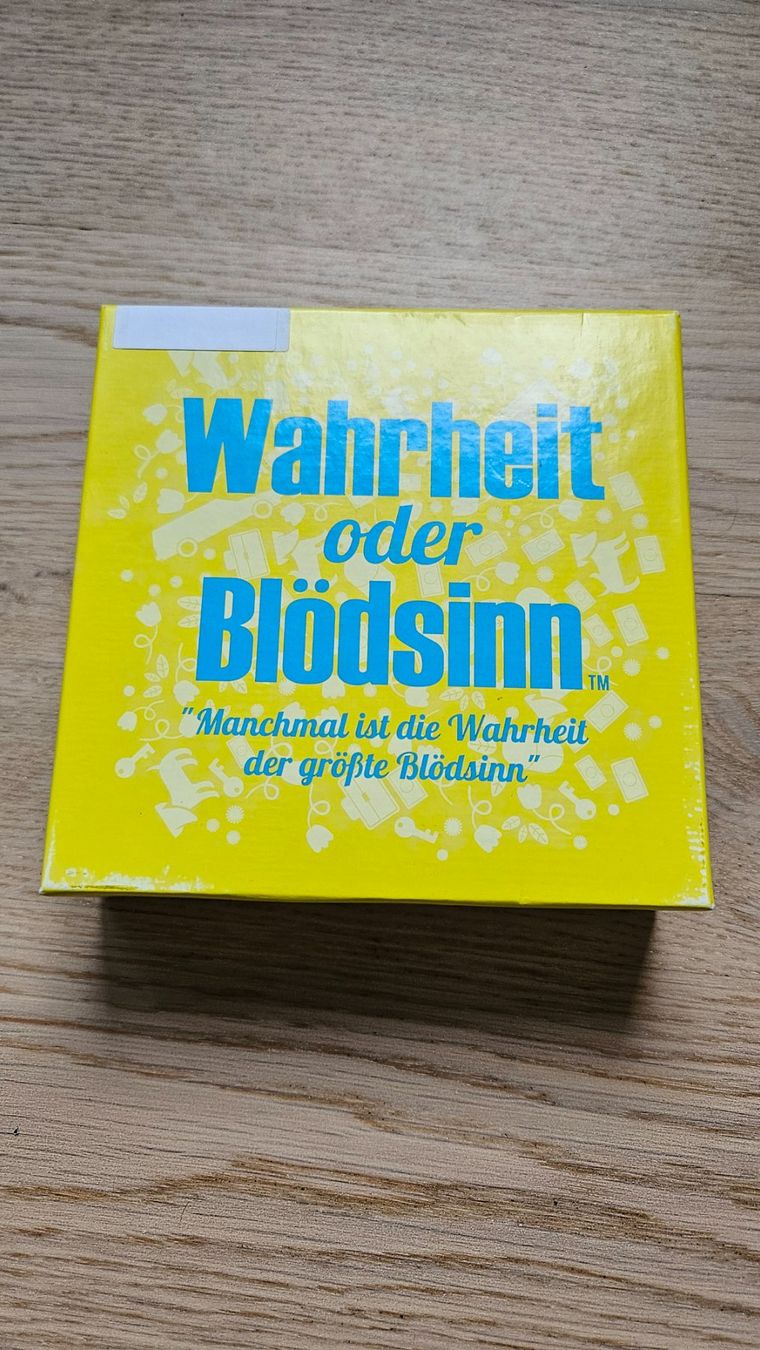 Giochi: Wahrheit oder Blödsinn - Kartenspiel – Nuovo (secondo la descrizione) da Pfäffikon ZH venduto da Calemor