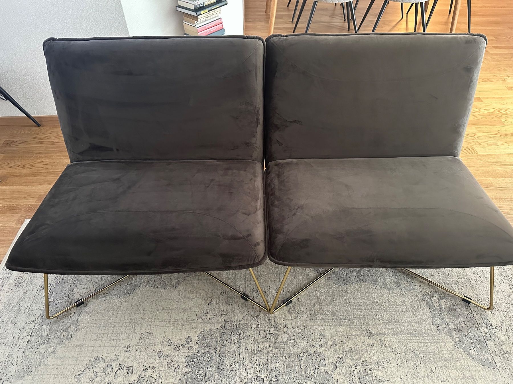Poltrone: Livetastic SESSEL in Samt Braun 2 Stücke – Usato da Zürich venduto da boma.dr 6