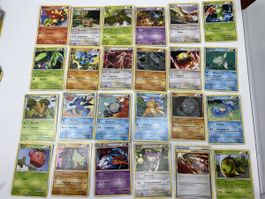 Pokémon karten Konvolut 24stk non Holo Unleashed 2010 🇩🇪