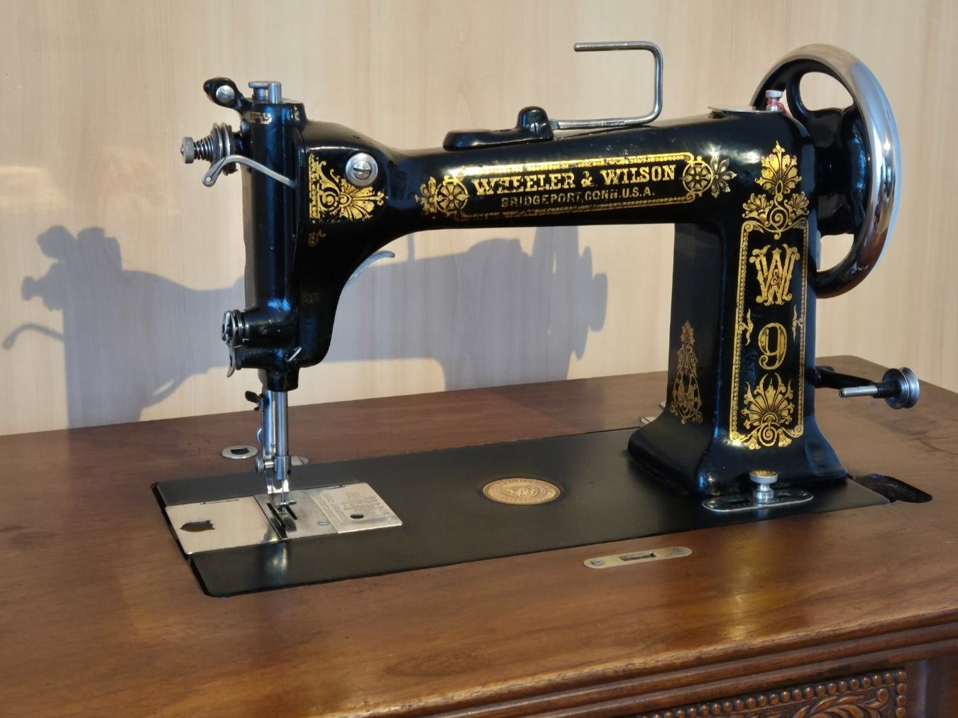 Nähmaschinen: Wheeler & Wilson D-9 – Gebraucht aus Triboltingen von Hph6