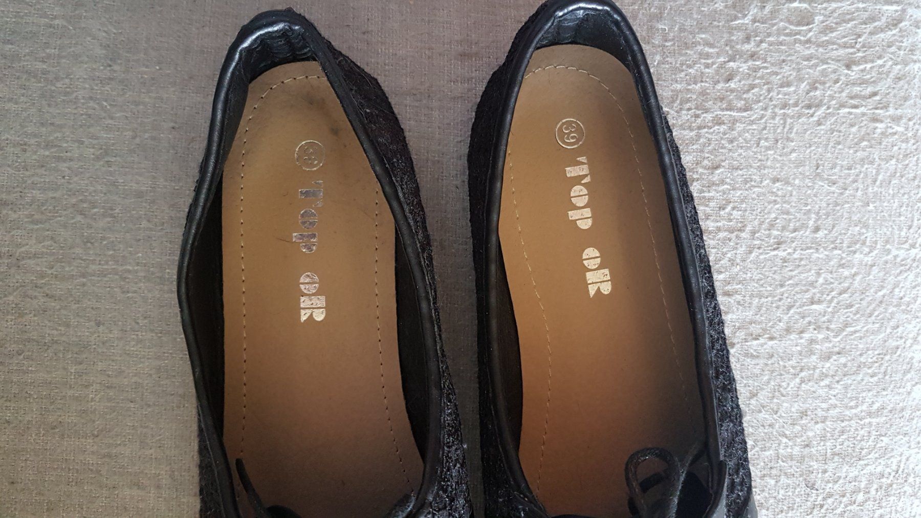 Damenschuhe: Schwarze Ballerinas mit Glitzereffekt – Neu (gemäss Beschreibung) aus Oberengstringen von Sheera7 2
