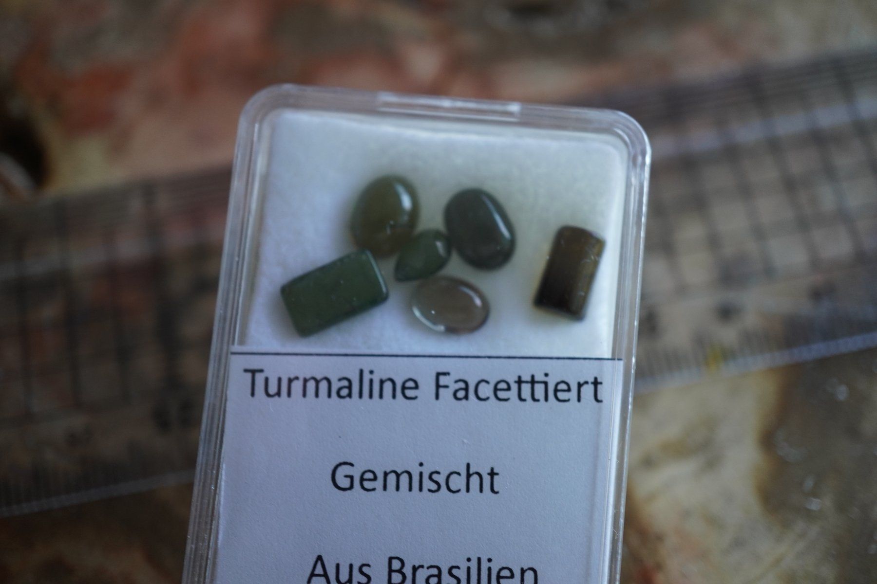 Pietre preziose: Turmalin  Lot Gemisch in BOX – Nuovo e nell'imballaggio originale da Eschenbach SG venduto da topstone 7