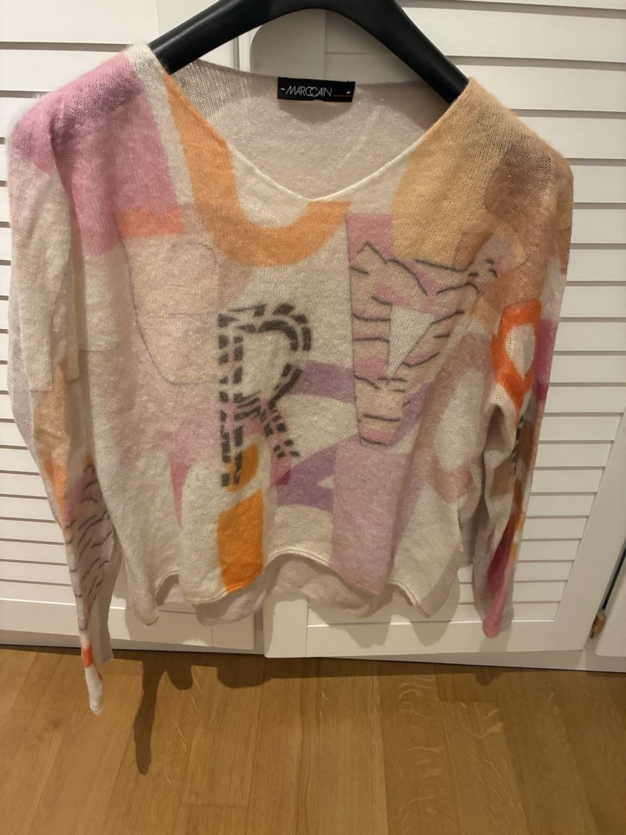 Marc Cain Maglioni & Felpe: Marc Cain Pullover, Grösse S, bunt gemustert, – Usato da Luzern venduto da Hans1937