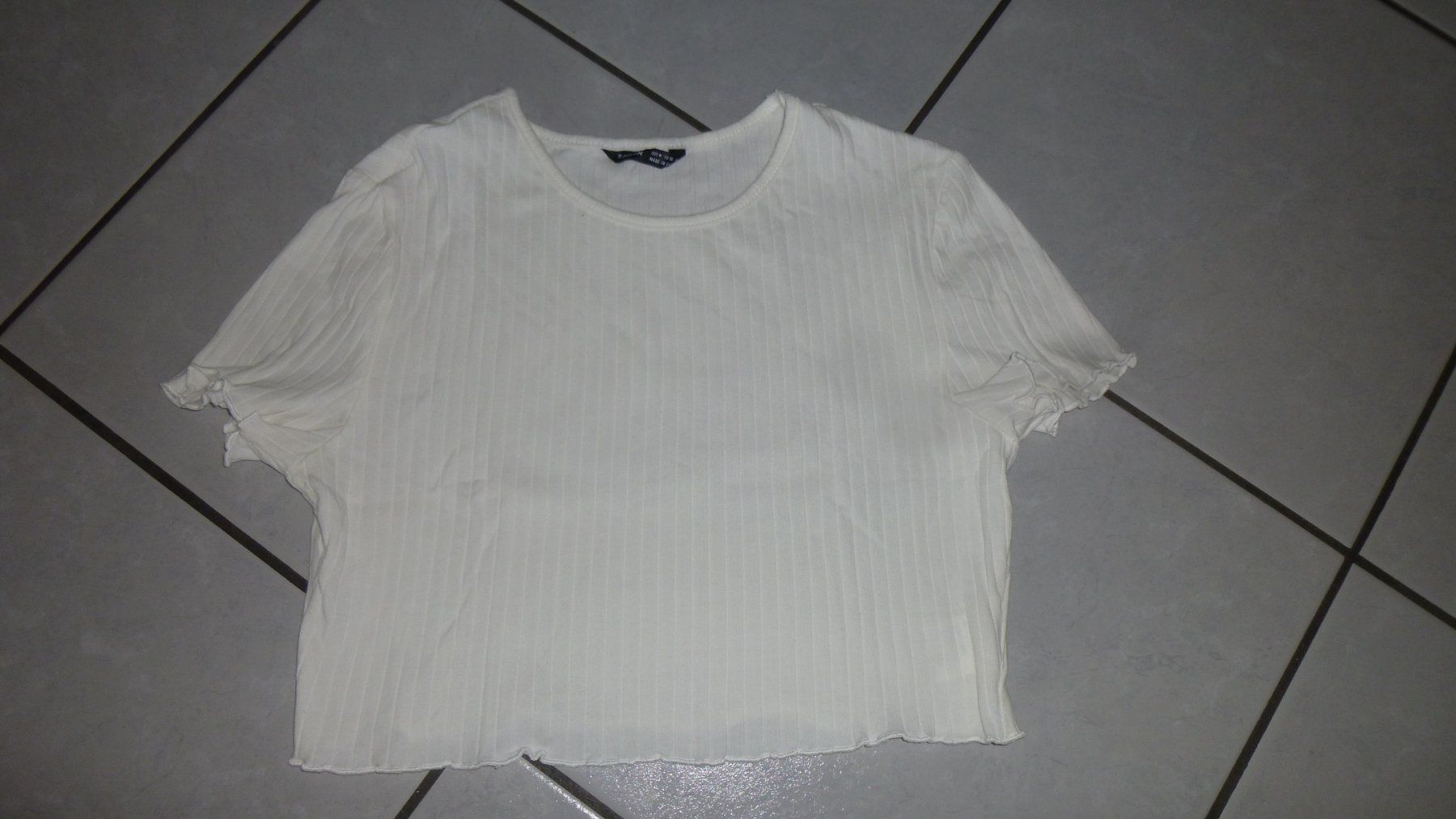 Shein T-shirt: Damen-Shirt weiss / M – Usato da Triengen venduto da misterpicknicker