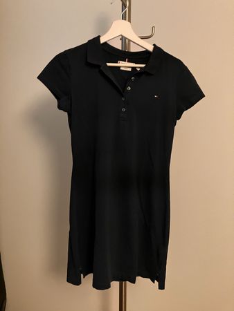 Polokleid Tommy Hilfiger blau Grösse M slim fit