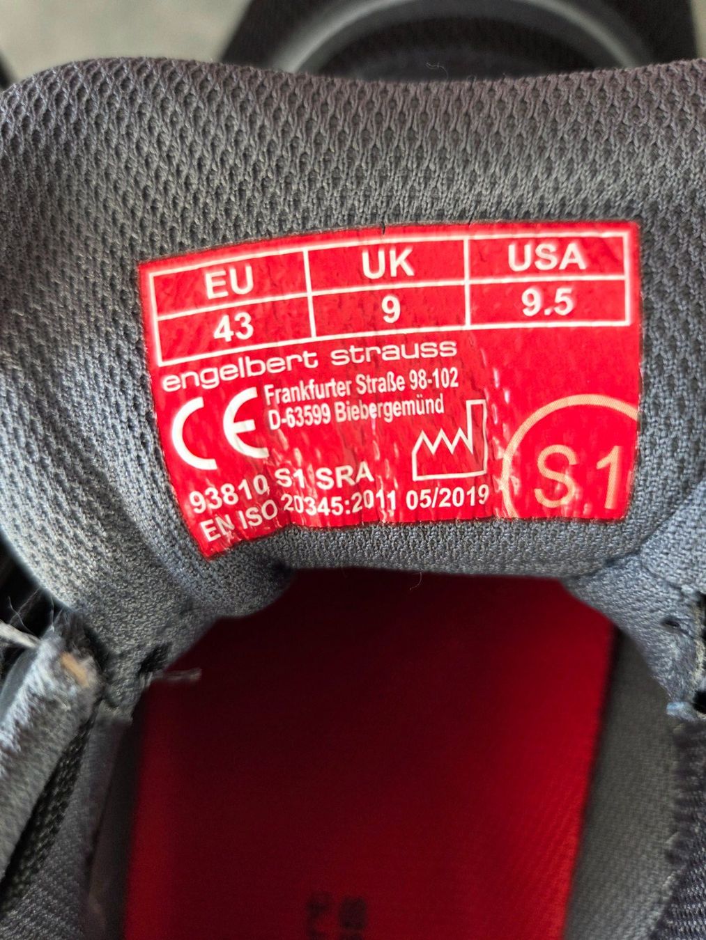 Engelbert Strauss Scarpe da uomo: Engelbert Strauss Sicherheitsschuhe S1 – Nuovo (secondo la descrizione) da Jaberg venduto da rjdtwo 4