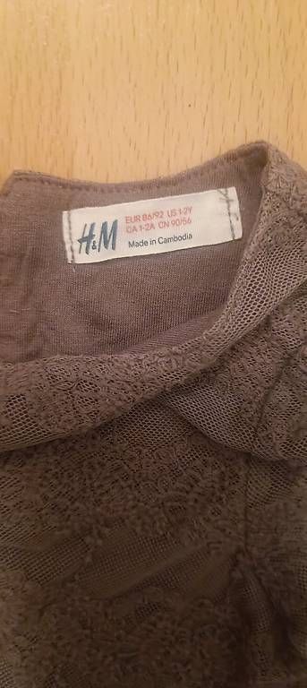 Vestiti & Gonne: H&M Spitzenkleid Mädchen Gr. 86/92 – Usato da Bern venduto da sv-trade 1