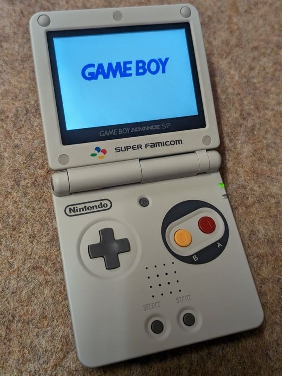 Nintendo Gameboy Advance SP SNES IPS Display V5 Kaufen auf Ricardo