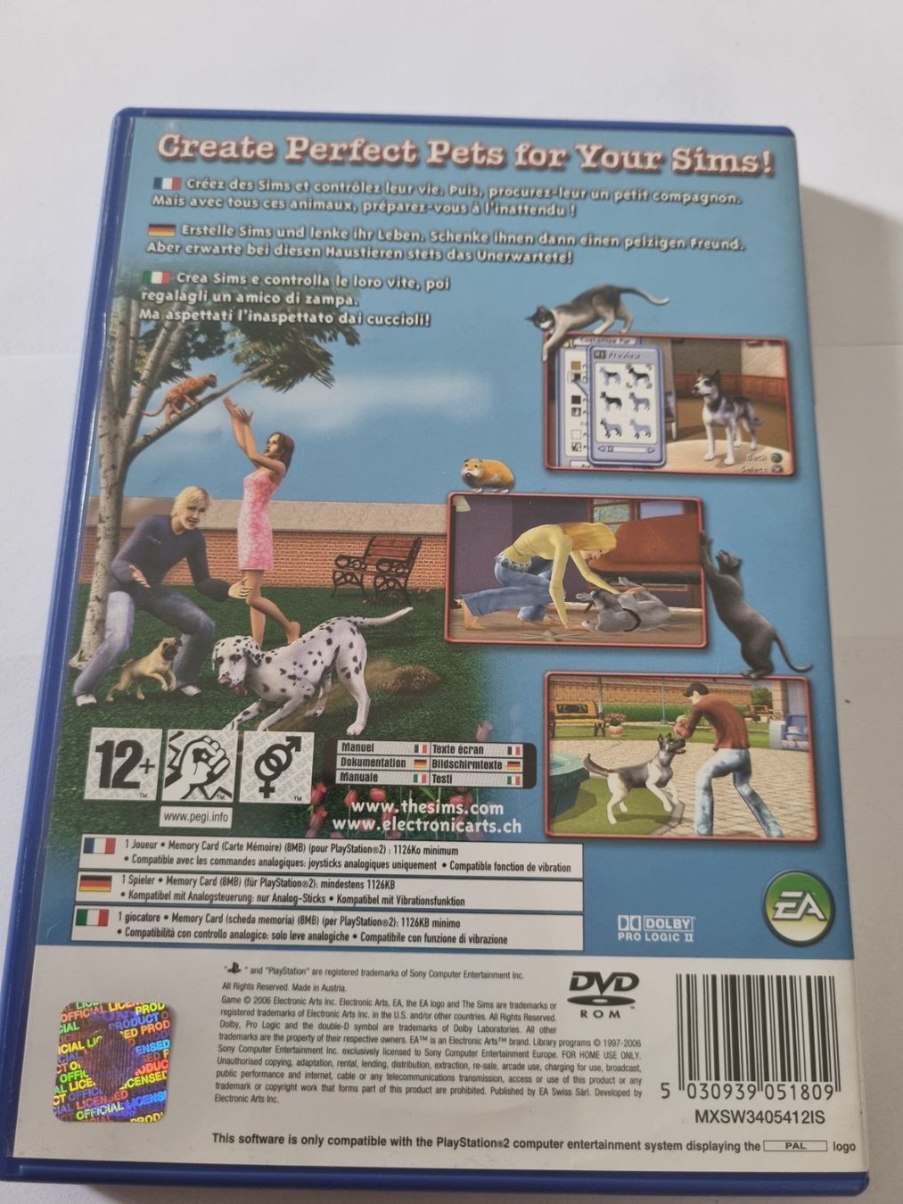 Sony Giochi: The Sims 2 Pets PlayStation 2 – Usato da Pollegio venduto da Isaiaaaa96 1