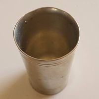 Zinnbecher 5cm hoch SIGG