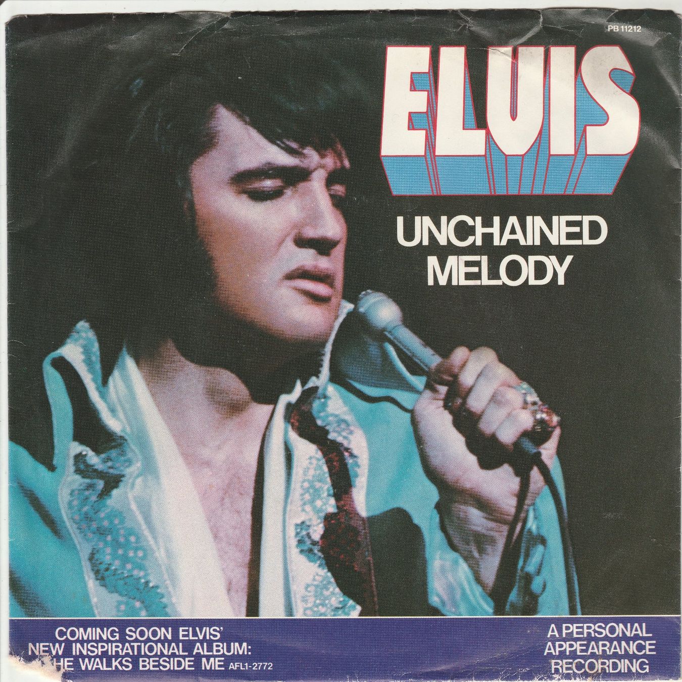 Dischi in vinile: Elvis Presley - Unchained Melody 7" Vinyl USA – Usato da Tübach venduto da JamesStone