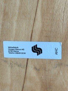 Horgen Glarus Sedie: +  HG   HoLz/ChrOmsTuhL  + – Usato da Winkel venduto da zeho 5