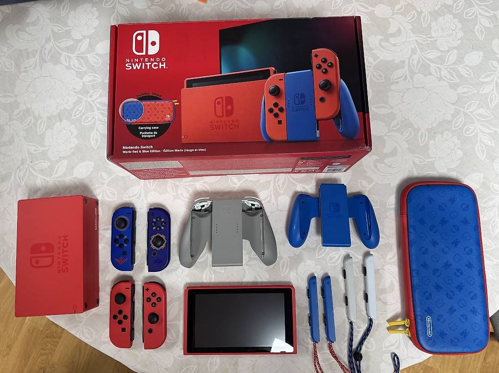 Konsolen: Nintendo Switch - Edition Mario – Gebraucht aus Lausanne von wazabyii