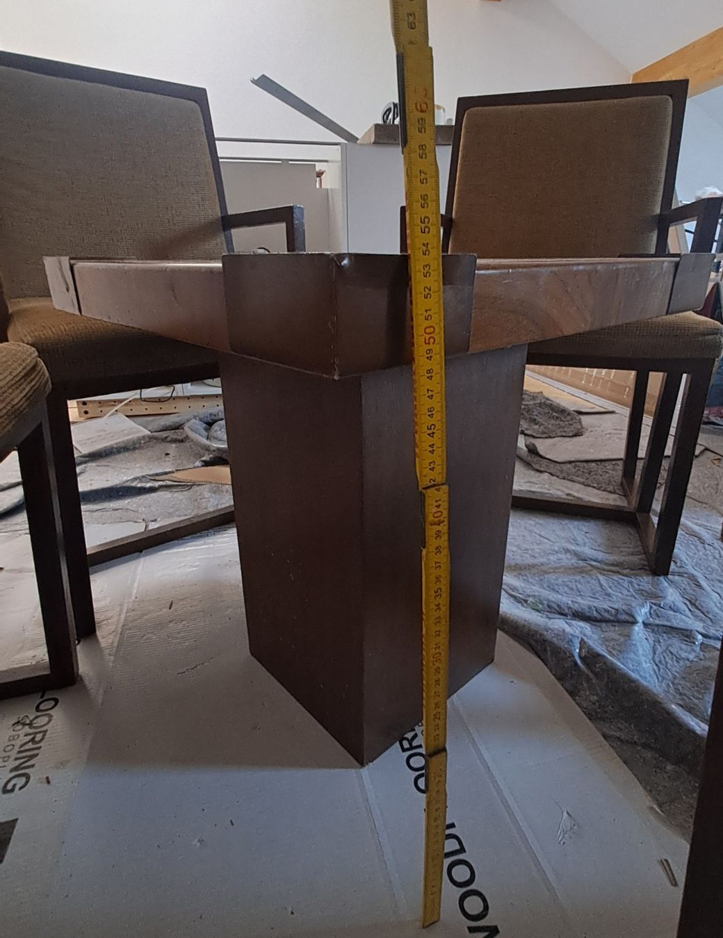 Set di tavolo e panche: Ensemble table et  4 chaises  bois massive  et métal – Usato da Bernex venduto da Dariafr 4