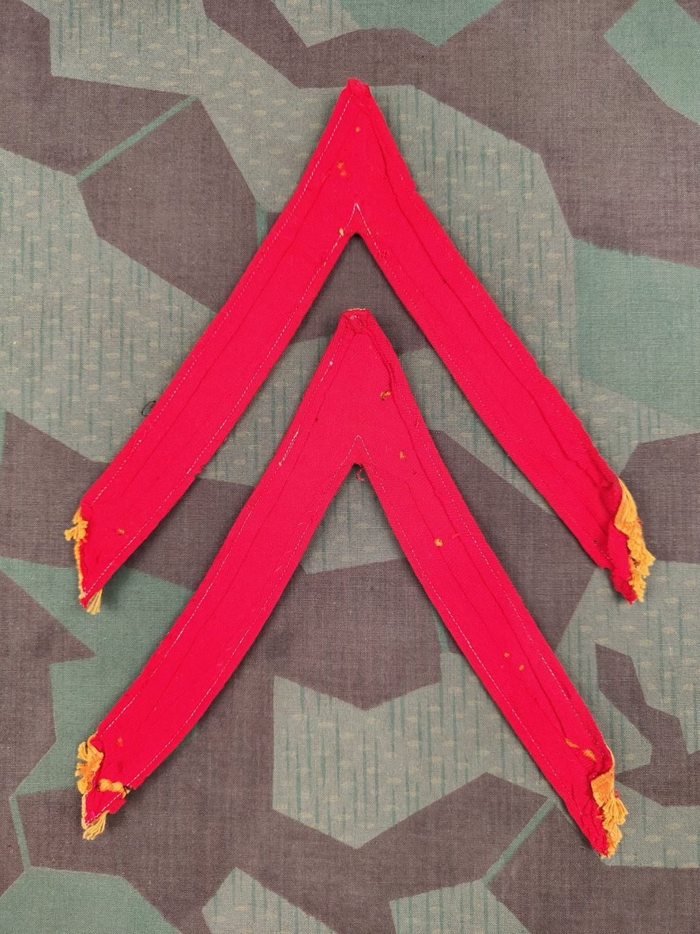 Schweizer Armee Plaketten & Abzeichen: Gradabzeichen Korporal, Set – Gebraucht aus Bauma von SwissMilitaria 1