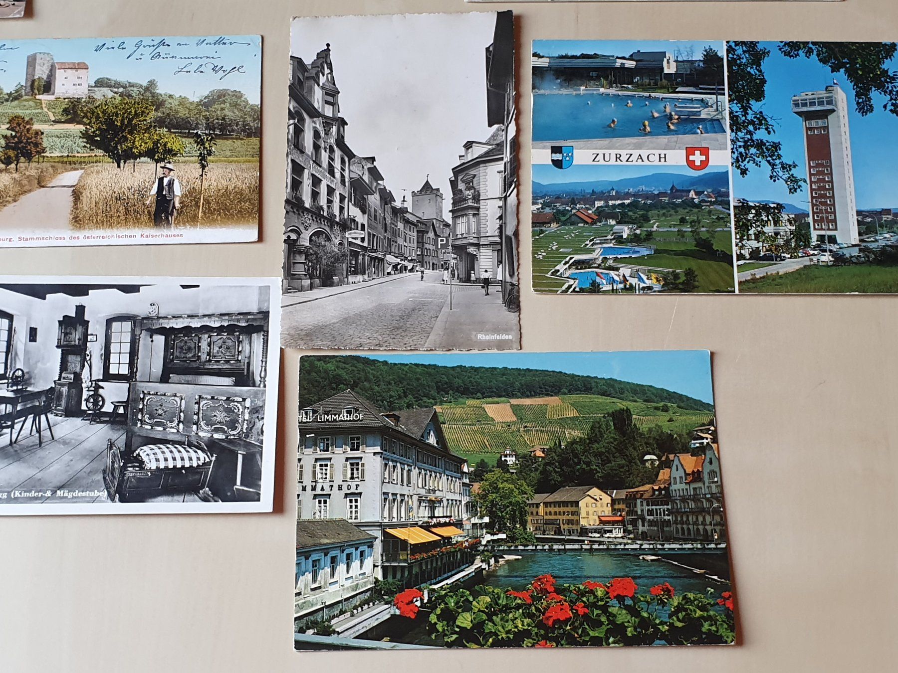Cartoline postali: 10 x Karten Aargau ab 1906 – Usato da Stansstad venduto da collectorsshop 4