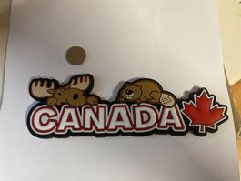 Magnet CANADA - orignal feuille érable souvenir