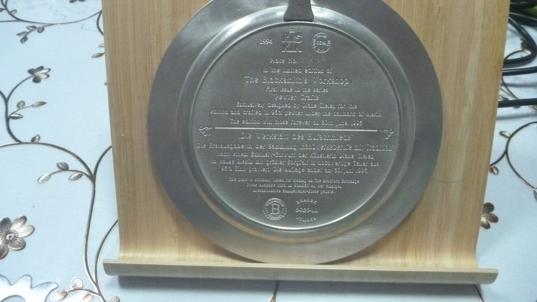 Piatti: quadro di bronzo – Usato da domat/ems venduto da rokj 1