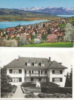 Beinwil am See AG 2 AK Dorf + Berge 1923 Dankesberg 1938