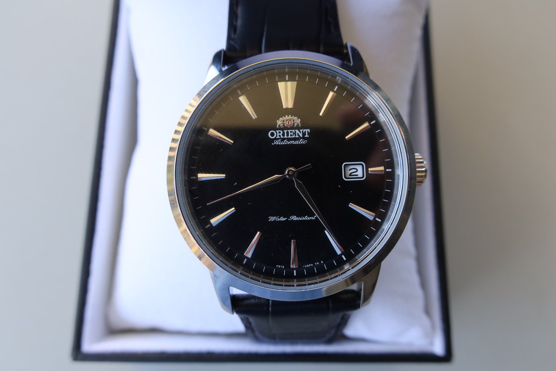 Orient Orologi: Schwarze Orient Automatikuhr – Nuovo (secondo la descrizione) da Rain venduto da mutsch1 5