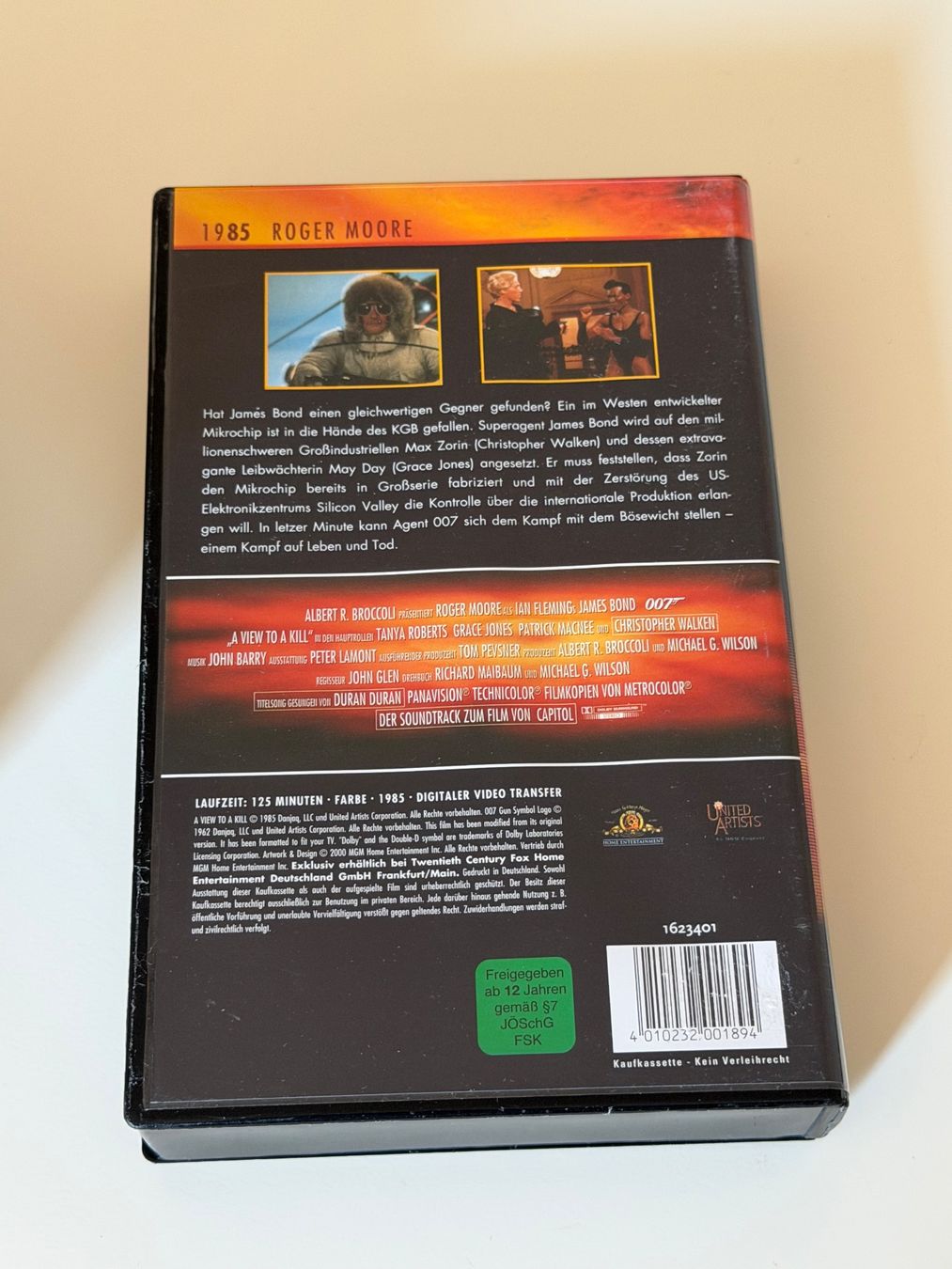 Tutti i VHS: VHS 007 James Bond Im Angesicht des Todes Roger Moore – Usato da Altstätten SG venduto da sheamus 1