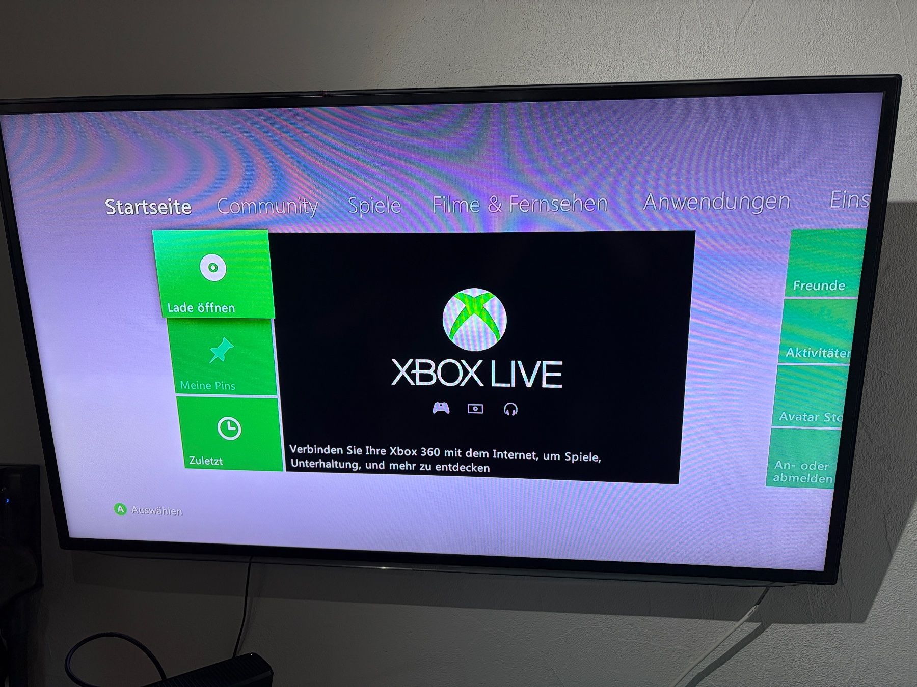 Microsoft Console: X-Box 360 inkl. kinect sensor & 5 Spiele & 1 Kontroller – Usato da Mettmenstetten venduto da PB-8932 4