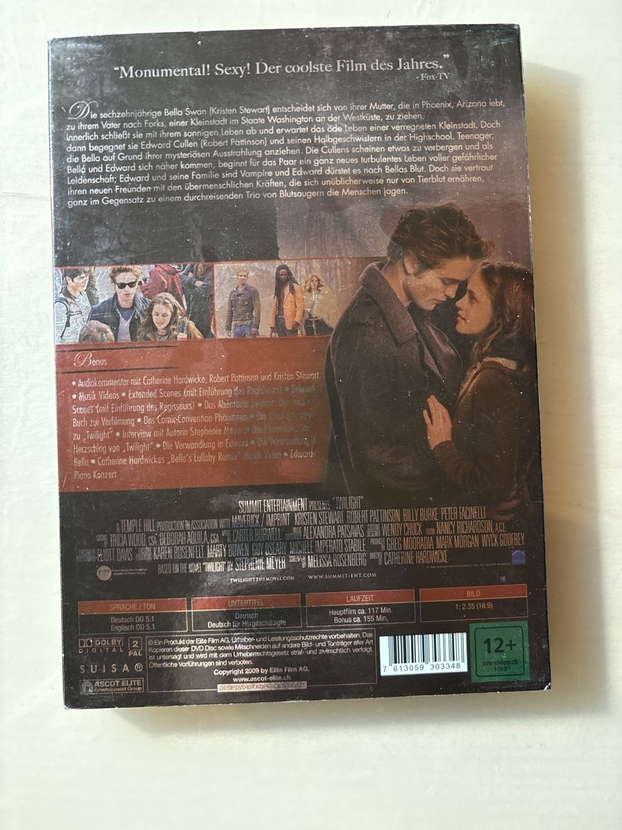 Alle DVDs: Twilight Biss zum Morgengrauen – Gebraucht aus Ruswil von Slivio_ 1