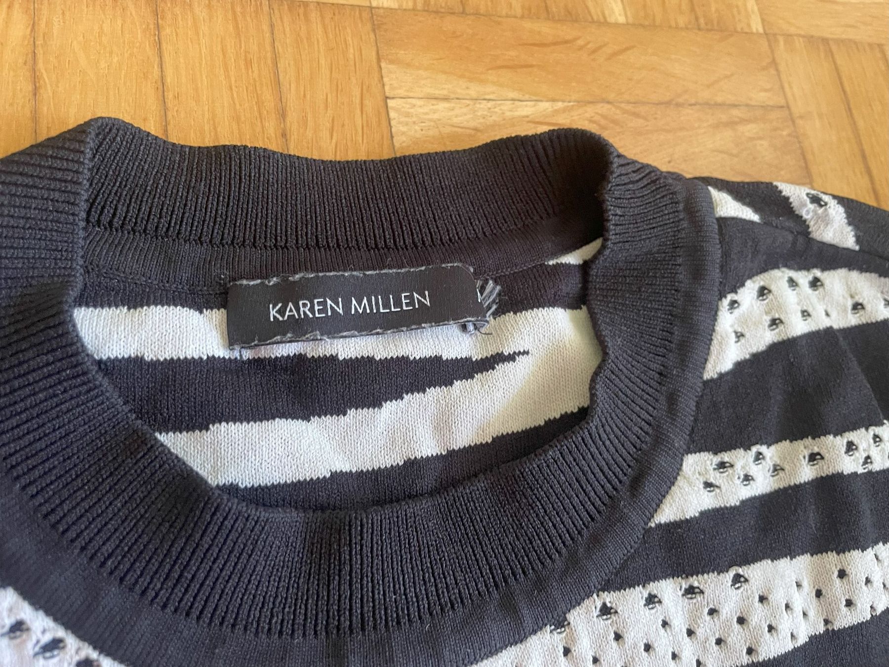 Karen Millen Maglioni & Felpe: Karen Millen Zebra-Pulli Grösse S – Usato da Zürich venduto da Miush999 1
