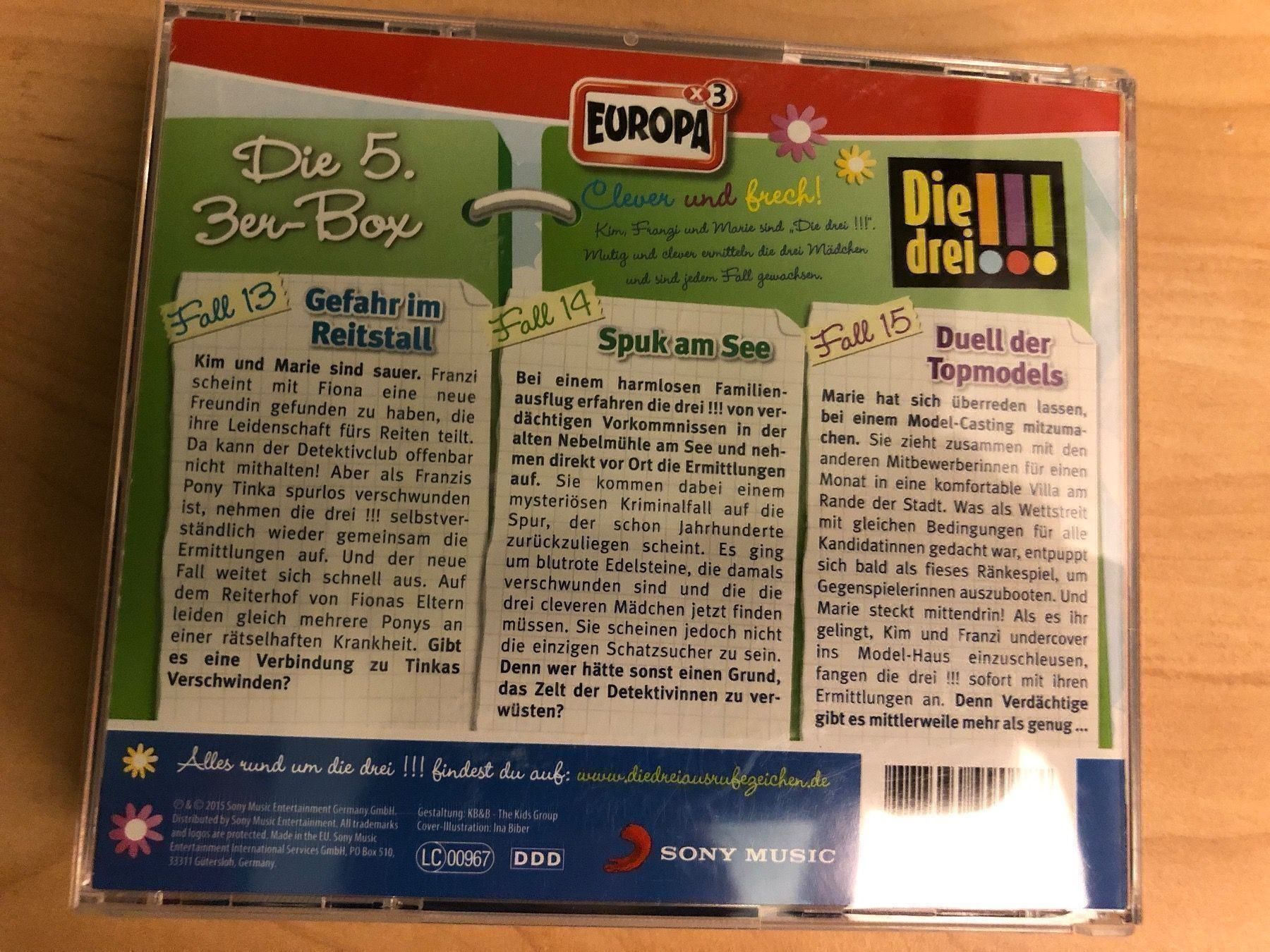 Audiolibri: 3er CD Box Die drei !!! – Usato da Obergerlafingen venduto da cabo4 1