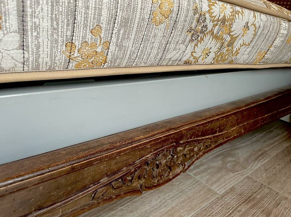 Tische: Letto d'epoca Liberty con paglia di Vienna  originale – Gebraucht aus Lodrino von Kotiukolena 3